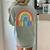 Fri-Yay Friyay Rainbow Colors Teacher Childrens Fun Designs Women's Comfort Colors T-Shirt Back Print Bay Fri-Yay Friyay Rainbow Colors Teacher Childrens Fun Designs Women's Comfort Colors T-Shirt Back Print Bay