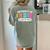 Fun University Of I'm Done Class Of 2025 Teacher Retirement Women's Comfort Colors T-Shirt Back Print Bay