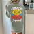 Grade K Super Squad Superhero Kindergarten Teacher Team Women's Comfort Colors T-Shirt Back Print Bay