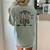 Granddaughter Nanas Girl Women's Comfort Colors T-Shirt Back Print Bay