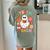 Groovy Halloween Trick Or Teach Retro Floral Ghost Teacher For Men Women Kids Women's Comfort Colors T-Shirt Back Print Bay