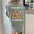 We All Grow At Different Rates Back To School Teacher Women's Comfort Colors T-Shirt Back Print Bay