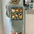 Growth Not Perfection Abstract Florals SPED Teacher Women's Comfort Colors T-Shirt Back Print Bay
