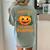Halloween Teacher Librarian Pumpkin Reading Books Men Women Kids Women's Comfort Colors T-Shirt Back Print Bay