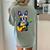 Hawaiian Boston Terrier & Pineapple Ukulele Summer Vacation Women's Comfort Colors T-Shirt Back Print Bay