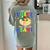 I Am Their Voice They Are My Heart Autism Awareness Teacher Women's Comfort Colors T-Shirt Back Print Bay