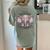Just a Teacher Who Loves Elephants Elephant Lover Educator Women's Comfort Colors T-Shirt Back Print Bay