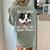 Just a Woman Who Loves Her Boston Terrier Cute Dog Mom Women's Comfort Colors T-Shirt Back Print Bay