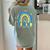 Be Kind Rainbow Down Syndrome Awareness Teacher Blue Yellow Women's Comfort Colors T-Shirt Back Print Bay Be Kind Rainbow Down Syndrome Awareness Teacher Blue Yellow Women's Comfort Colors T-Shirt Back Print Bay