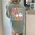 Kinder Boo Crew Kindergarten Teacher Student Halloween Women's Comfort Colors T-Shirt Back Print Bay