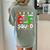 Kindergarten ELF Squad Christmas ELF Student Teacher Men Women Kids Women's Comfort Colors T-Shirt Back Print Bay