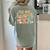 In My Kindergarten Era Retro Back To School Teacher Student Women's Comfort Colors T-Shirt Back Print Bay