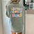 Learning Is Out Of This World Solar System Science Teacher Women's Comfort Colors T-Shirt Back Print Bay