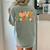 Love 5th Grade Thanksgiving Colorful Fall Leaves Teacher Women's Comfort Colors T-Shirt Back Print Bay