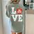 LOVE Apple 3rd Grade Teacher Student School Women's Comfort Colors T-Shirt Back Print Bay LOVE Apple 3rd Grade Teacher Student School Women's Comfort Colors T-Shirt Back Print Bay