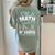 Im A Math Teacher Of Course I Have Problems Teacher Women's Comfort Colors T-Shirt Back Print Bay