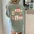 Merry And Bright Christmas Gingerbread Santa Book Teacher Women's Comfort Colors T-Shirt Back Print Bay