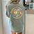 Middle School Crew Back To School For Teacher Women's Comfort Colors T-Shirt Back Print Bay