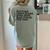 Montessori Helvetica Education Teacher Women's Comfort Colors T-Shirt Back Print Bay
