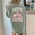In October Pre-K Teachers Wear Pink Ribbon Breast Cancer Women's Comfort Colors T-Shirt Back Print Bay
