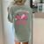 In October We Wear Pink Apple Teacher Daisy Breast Cancer Women's Comfort Colors T-Shirt Back Print Bay