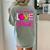 In October We Wear Pink Love Teacher Breast Cancer Awareness Women's Comfort Colors T-Shirt Back Print Bay In October We Wear Pink Love Teacher Breast Cancer Awareness Women's Comfort Colors T-Shirt Back Print Bay