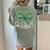 One Lucky Teacher Coquette Bow St Patricks Day Teacher Women's Comfort Colors T-Shirt Back Print Bay One Lucky Teacher Coquette Bow St Patricks Day Teacher Women's Comfort Colors T-Shirt Back Print Bay