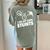 Parents Teacher Association Team Supporter PTA President Women's Comfort Colors T-Shirt Back Print Bay