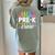 Pre-K Crew Teacher Team Squad Hello Back School Graduation Women's Comfort Colors T-Shirt Back Print Bay