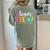 Pre-k Team Pencil Teacher Student Back To School Girls Women's Comfort Colors T-Shirt Back Print Bay
