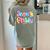 Preppy Seventh Grade Back To School 7th Grade Teachers Girls Women's Comfort Colors T-Shirt Back Print Bay Preppy Seventh Grade Back To School 7th Grade Teachers Girls Women's Comfort Colors T-Shirt Back Print Bay
