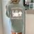 Preschool Boo Crew Groovy Halloween Floral Ghost Teacher Men Women Kids Women's Comfort Colors T-Shirt Back Print Bay