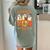 Preschool Boo Crew Halloween Costume For Teacher Kids Women's Comfort Colors T-Shirt Back Print Bay