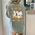 Preschool Boo Crew Halloween Teacher Ghost Costume Matching Women's Comfort Colors T-Shirt Back Print Bay