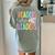 Readers Are Leaders Reading Book Lovers Teacher Women Kids Women's Comfort Colors T-Shirt Back Print Bay