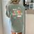 Retro Boho Math Science Professor In My STEM Teacher Era Women's Comfort Colors T-Shirt Back Print Bay