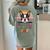 Retro Boston Terrier Dad Women's Comfort Colors T-Shirt Back Print Bay