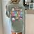 Retro In My PTO Mom Era Parent Organization Team Teacher Women's Comfort Colors T-Shirt Back Print Bay
