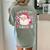 Santa Favorite Teacher Shirt Teacher Christmas Women's Comfort Colors T-Shirt Back Print Bay