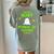 Scary Physical Education Ed Teacher Costume Halloween Easy Women's Comfort Colors T-Shirt Back Print Bay