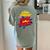 School Counselor Teacher Superhero Superpower Comic Book Women's Comfort Colors T-Shirt Back Print Bay