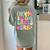 In My Second Grade Era Teachers Women Back To School Girls Women's Comfort Colors T-Shirt Back Print Bay