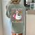 Silly Goose Teacher Club Animal Lover Groovy Teacher Women's Comfort Colors T-Shirt Back Print Bay