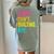 Sorry Can't Quilting Bye Teacher Student Quilting Women's Comfort Colors T-Shirt Back Print Bay Sorry Can't Quilting Bye Teacher Student Quilting Women's Comfort Colors T-Shirt Back Print Bay