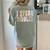 I Speak Toddler Teacher Pre School Back To School First Day Women's Comfort Colors T-Shirt Back Print Bay