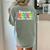 Special Education Dream Team Back To School SPED Teacher Women's Comfort Colors T-Shirt Back Print Bay
