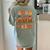 Sped Teacher Crew Thanksgiving Special Education Teacher Women's Comfort Colors T-Shirt Back Print Bay
