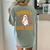 Spooky Science Teacher Ghost Halloween School Women Women's Comfort Colors T-Shirt Back Print Bay