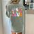 Spooky Teacher Club Halloween Women's Comfort Colors T-Shirt Back Print Bay