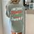 Students Saying 6-7 67 Six Seven Teacher Christmas Women's Comfort Colors T-Shirt Back Print Bay